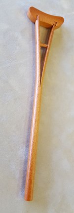 Wooden Crutch - Tim<br>00/0493 Cratchit Nutcracker